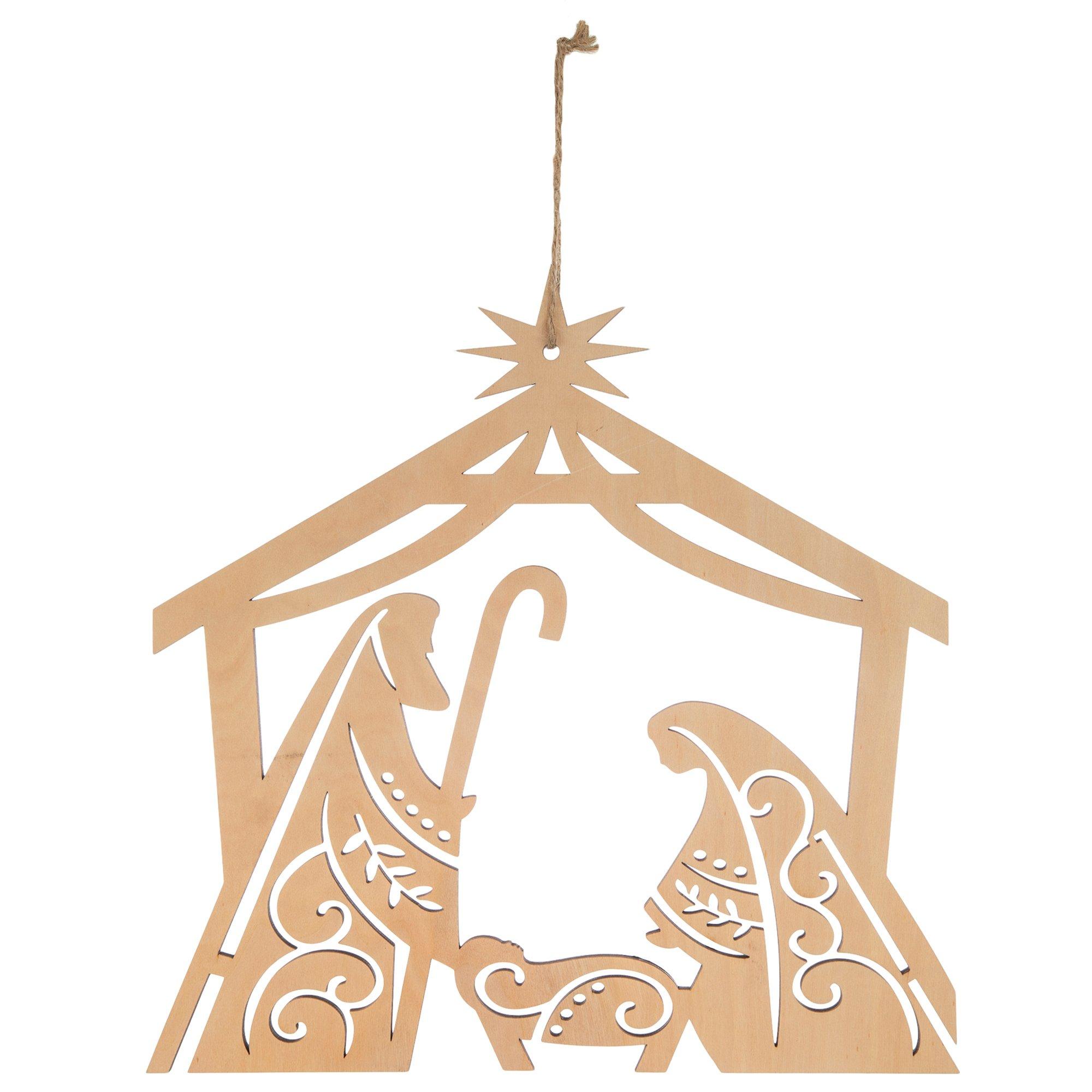Nativity Wood Wall Decor Hobby Lobby 5057336