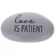 Love Is Patient Garden Stone