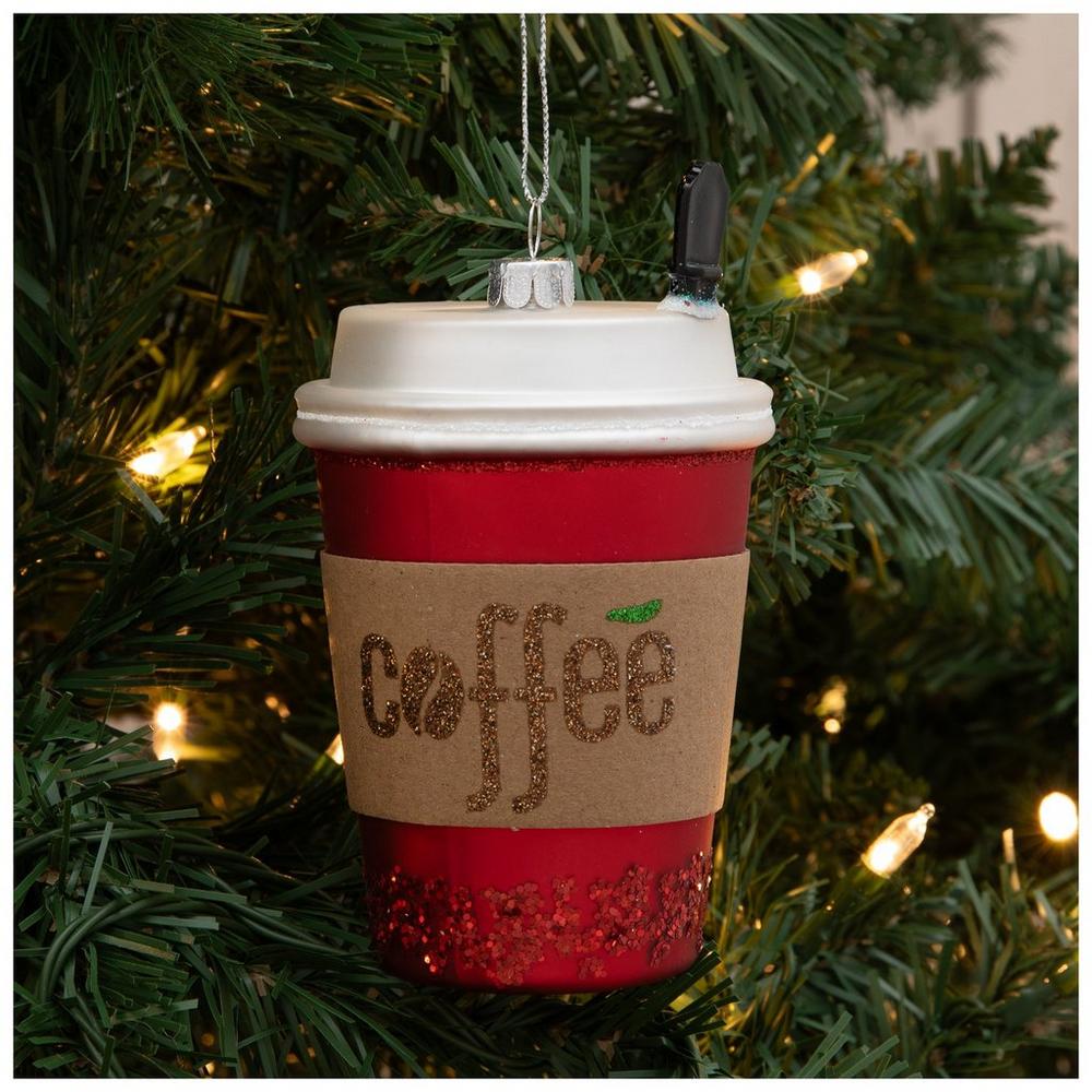 Red Coffee Cup Ornament | Hobby Lobby | 5061114