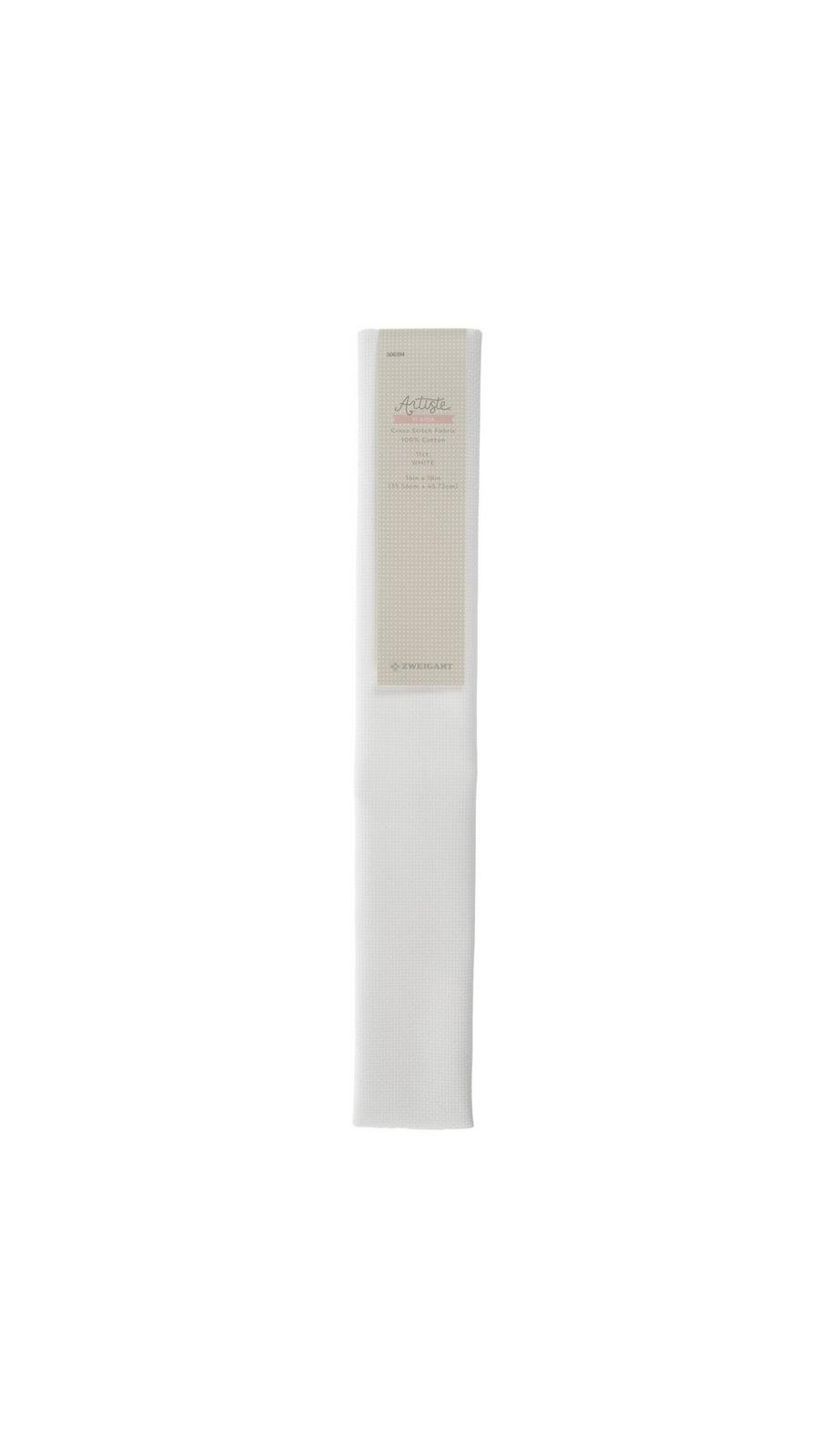 White 11-Count Aida Cross Stitch Fabric - 14