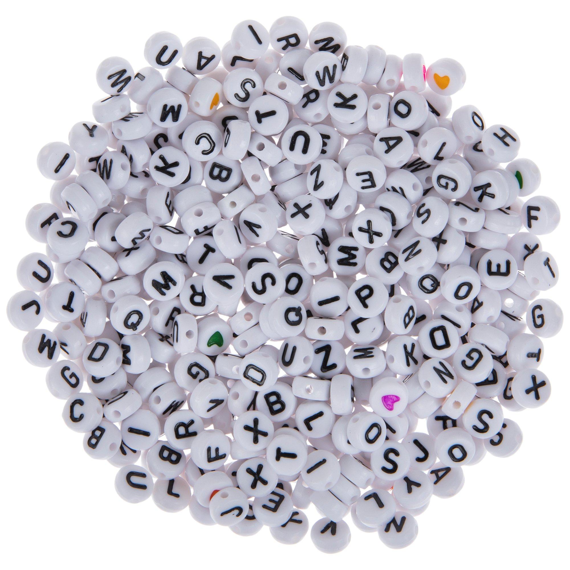 Pastel Alphabet Beads, Hobby Lobby