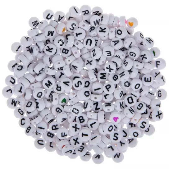 Cousin Fun Pack Acrylic Alphabet Beads 85/Pkg-Square Rainbow, 1 count -  Ralphs