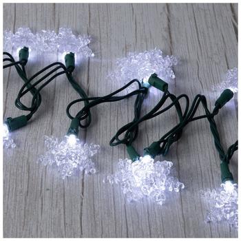 Snowflake LED String Lights