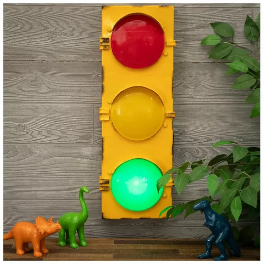 3 Color Traffic Signal Desk Lamp Red Yellow Green Stop Light Garage Home Decor 3 Color Traffic Signal Desk Lamp Red Yellow Green Stop Light Garage Home Decor