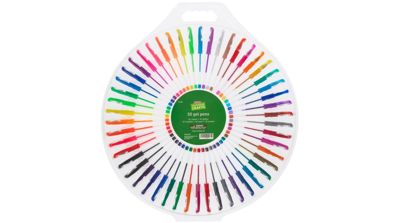 Gel Pens - 50 Piece Set | Hobby Lobby | 5111695