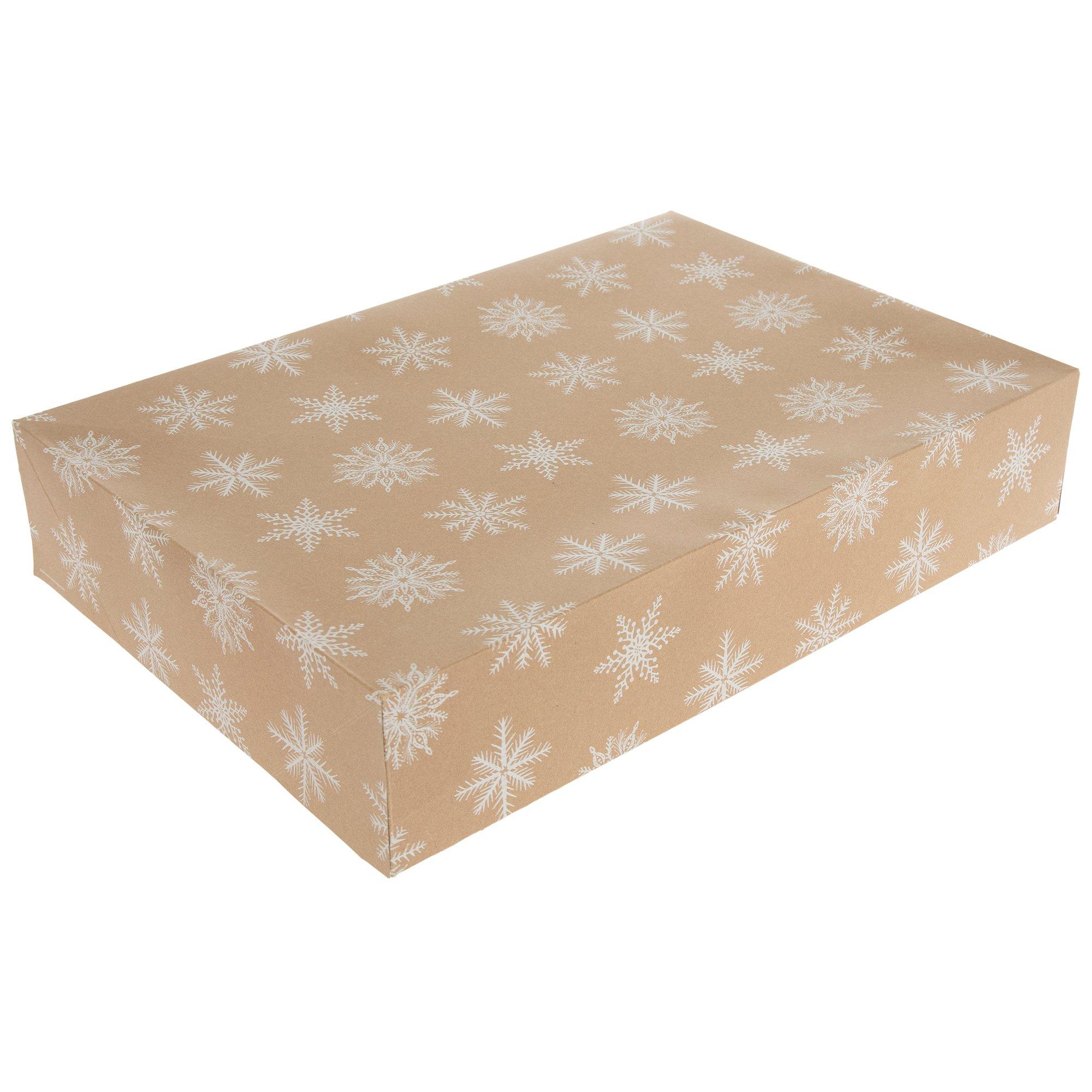 Gingerbread Town & Snowflake Gift Boxes Hobby Lobby 5120621