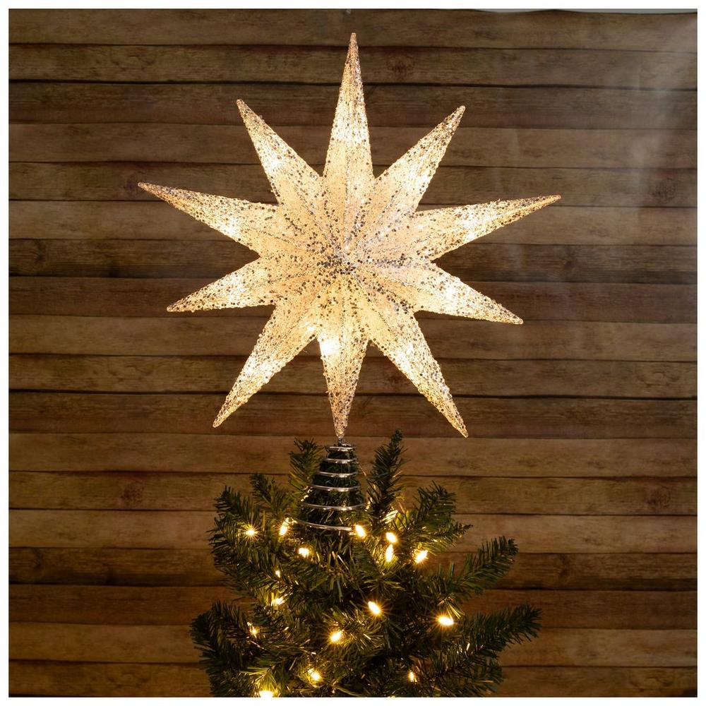 star treeです Amazon.com: Punched Star Tree Topper 5.5