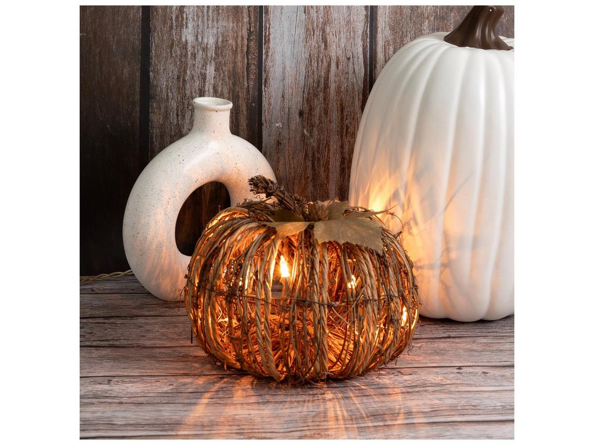 Light Up Rattan Pumpkin | Hobby Lobby | 5137310