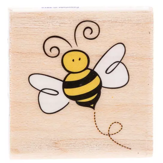 Little Bumblebee Rubber Stamp, Hobby Lobby