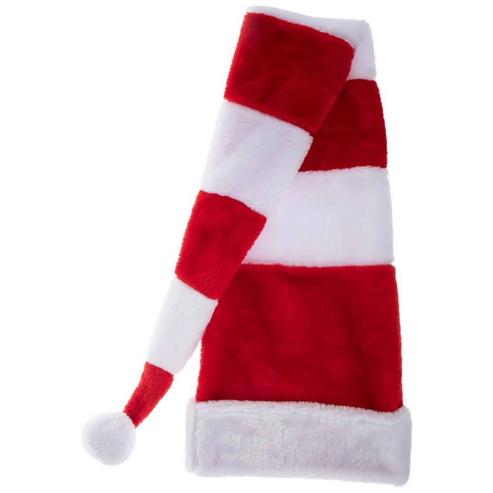 ?Red & White Striped Holiday Hat Amazon.com: Syhood Christmas Hat Red and White Striped Santa  main image 2