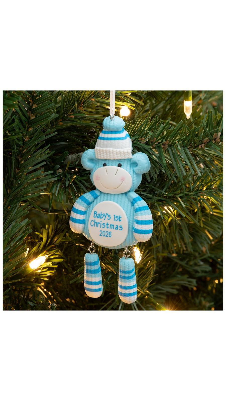 2026 Monkey Baby's 1st Christmas Ornament | Hobby Lobby | 5164892