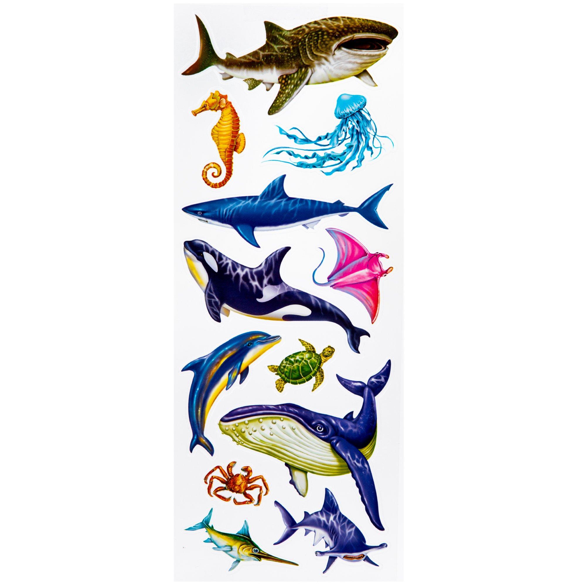 Sea Animals Stickers Hobby Lobby 516500