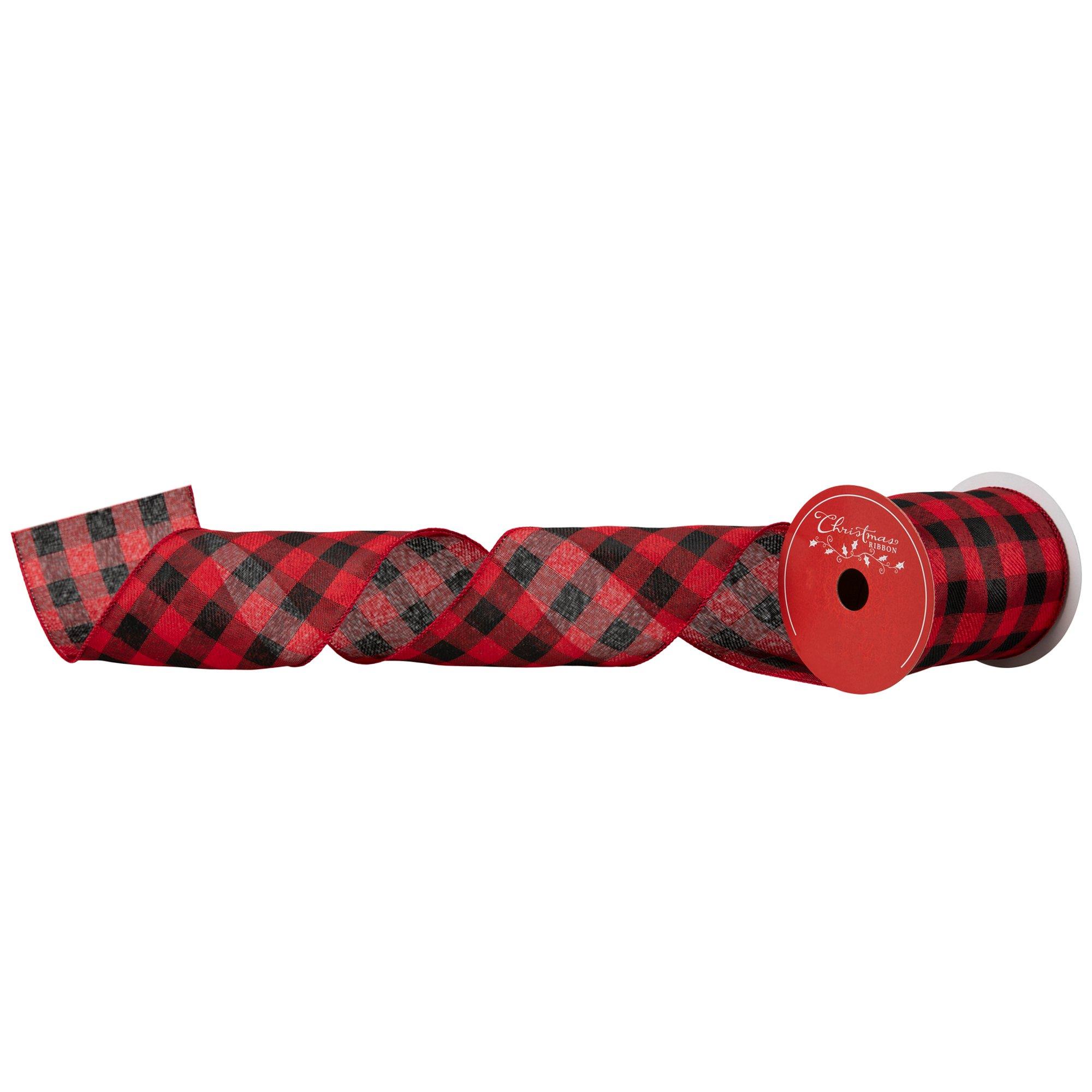 Buffalo Check Wired Edge Ribbon Hobby Lobby 5168521