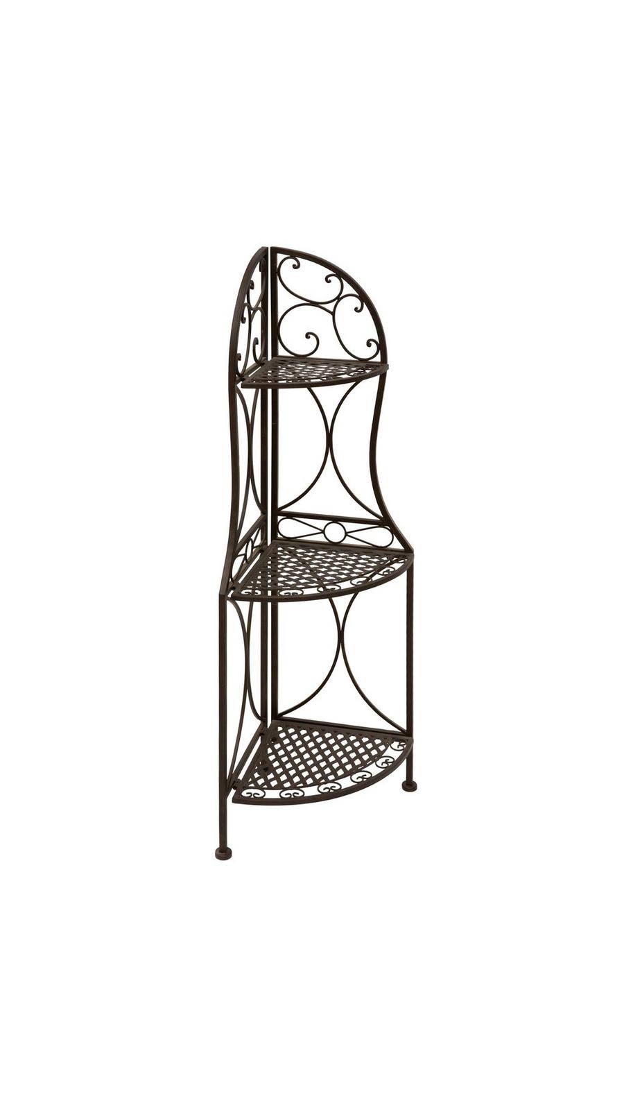 Antique Bronze Three-Tiered Corner Rack | Hobby Lobby | 517276