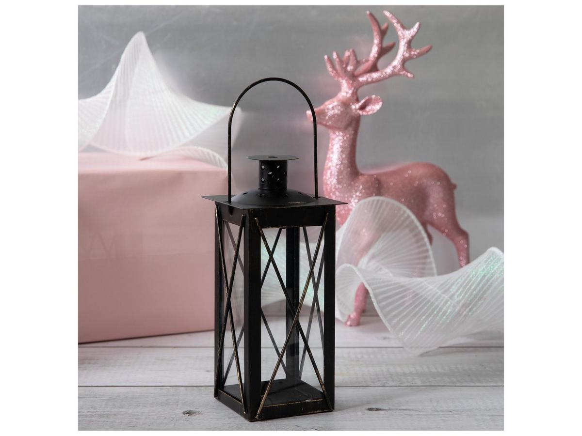 Black Metal Lantern Tea Light Candle Holder | Hobby Lobby | 5179155
