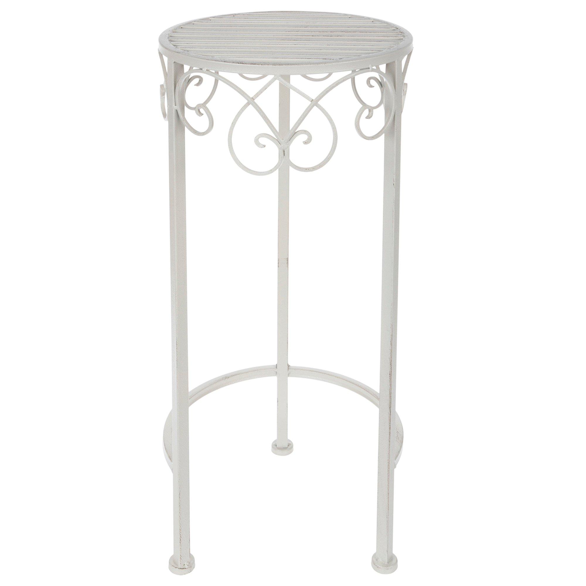 Antique White Metal Plant Stand Hobby Lobby 5181847