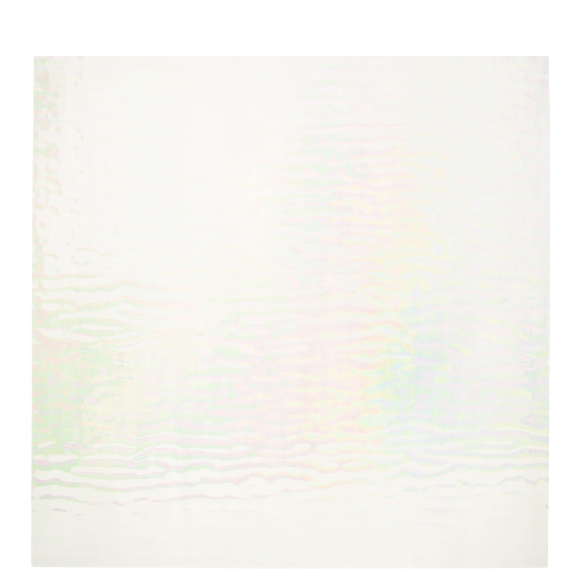 Loose Ripple Stained Glass Sheet 12" x 12" Hobby Lobby 519819