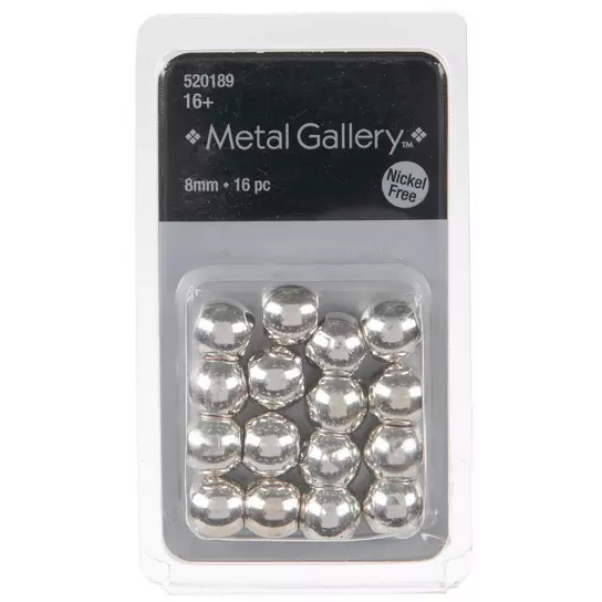 Assorted Round Glass Pearl Beads - 8mm, Hobby Lobby