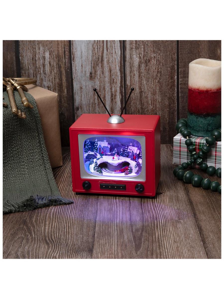 Red Retro Musical Light Up TV Decor | Hobby Lobby | 5218060
