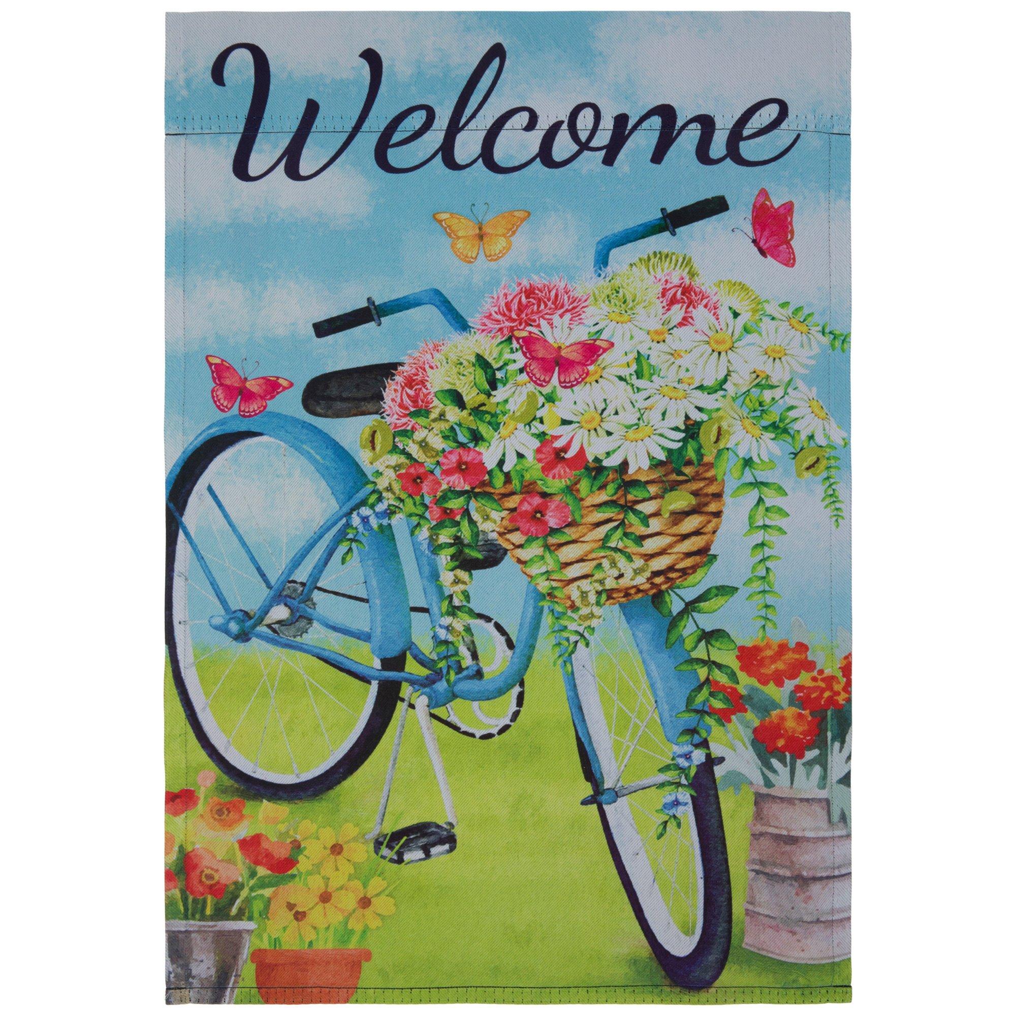 Flower Bike Garden Flag Hobby Lobby 5221049