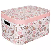 Pink Floral Foil Box