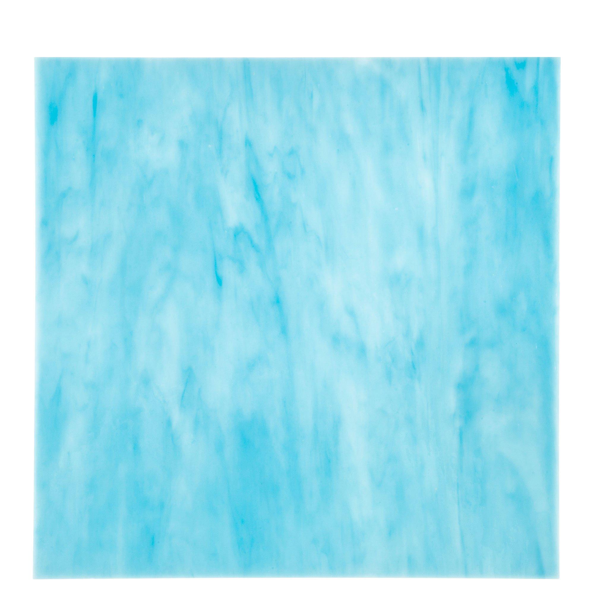 Streaky Opal Stained Glass Sheet 12" x 12" Hobby Lobby 523928
