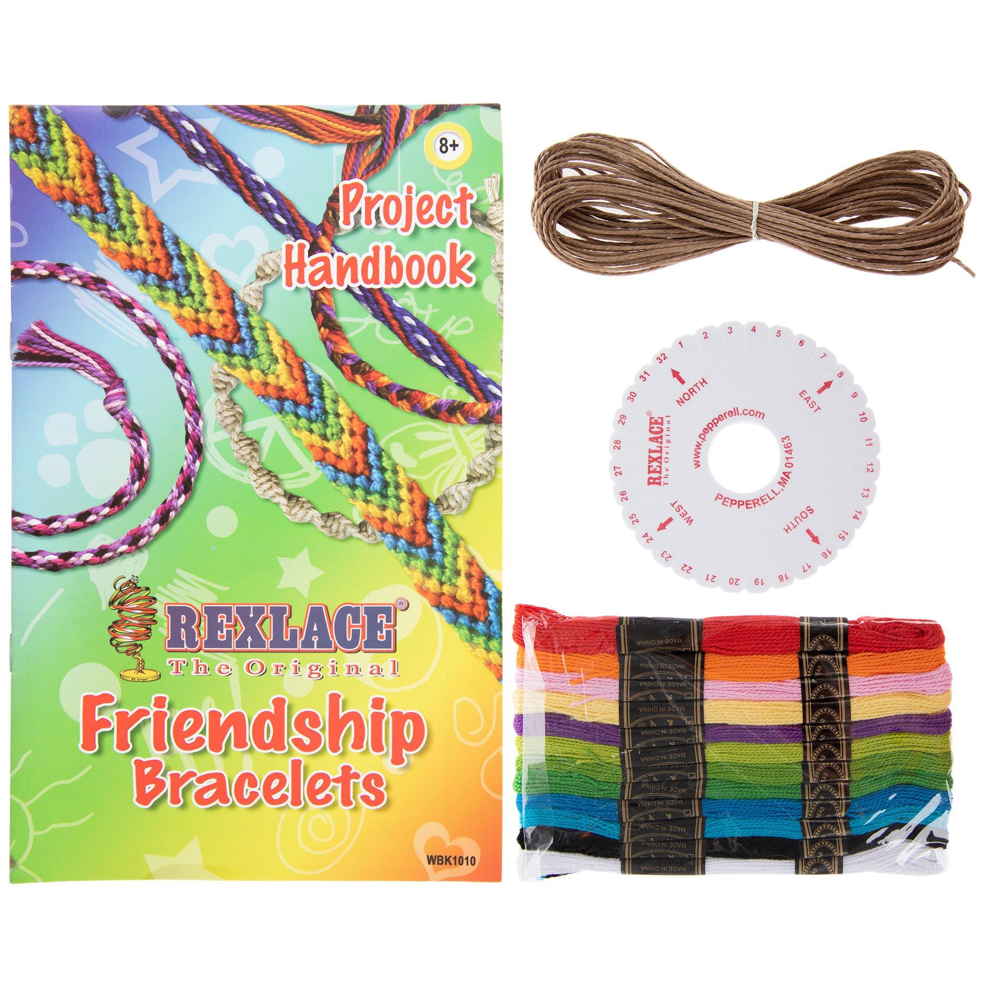 Minicloss Friendship Bracelet Making Kit, Arts and Crafts for Girls Ages  8-12, Bracelet Making Kit with String for Girls 6 7 8 9 10 11 12,Teen Girl