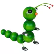 Green Metal Caterpillar
