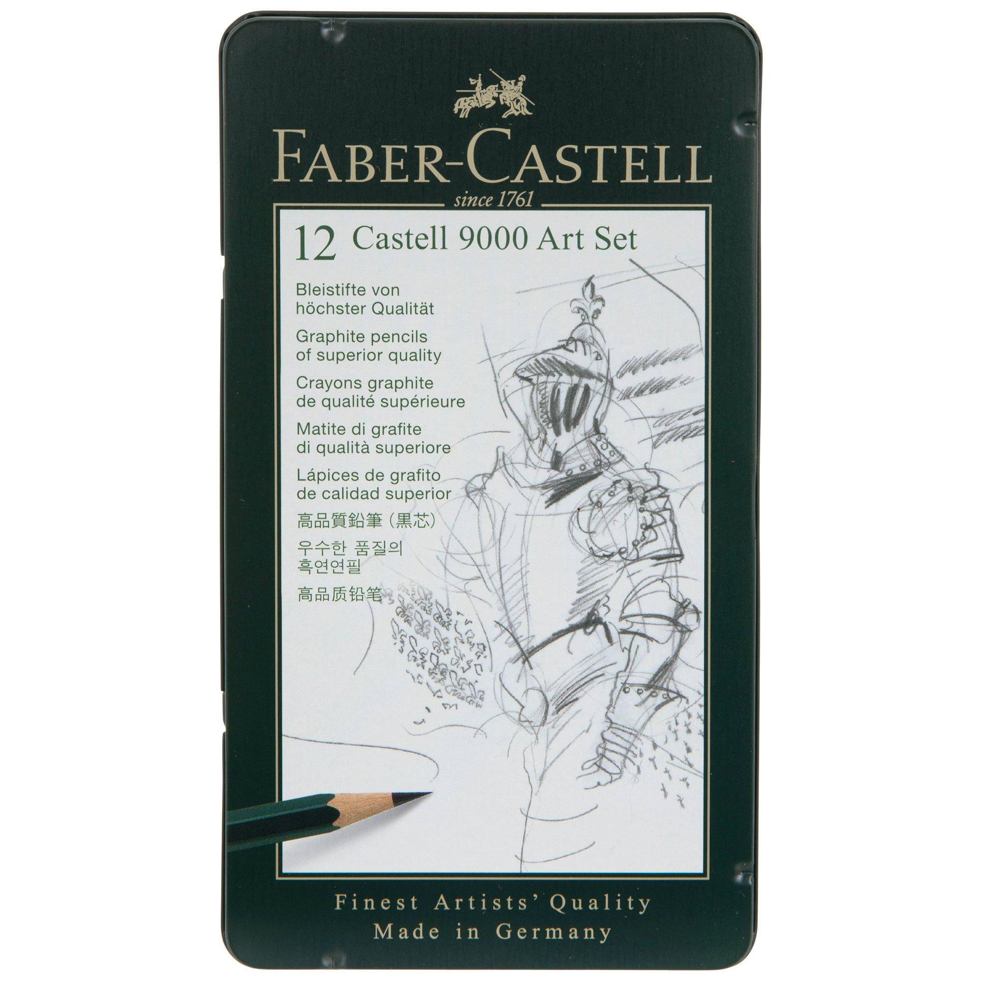A.W. Faber ポリグレード鉛筆セット 12本入り Faber-Castell 9000 Graphite Pencils - 12 Piece Set | Hobby Lobby