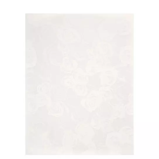 White Vellum Paper Flower Garland