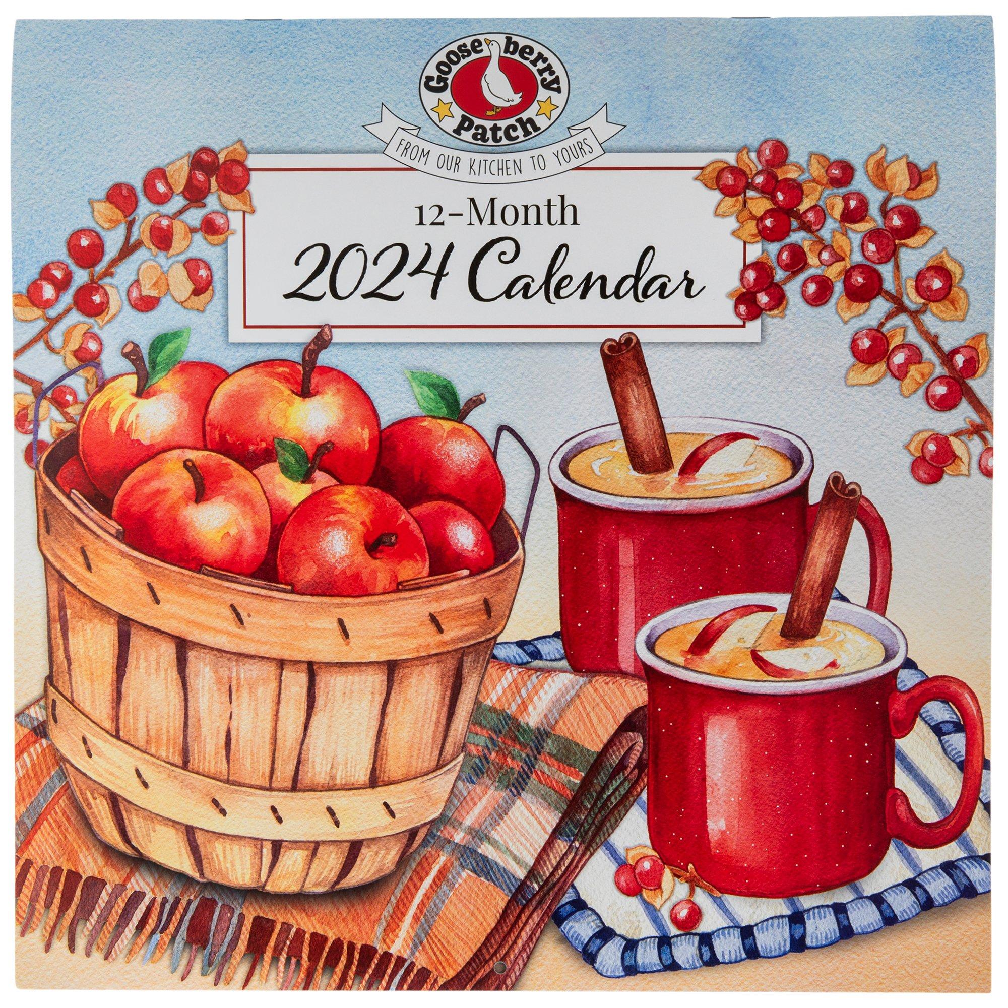 Gooseberry Patch 2024 Wall Calendar