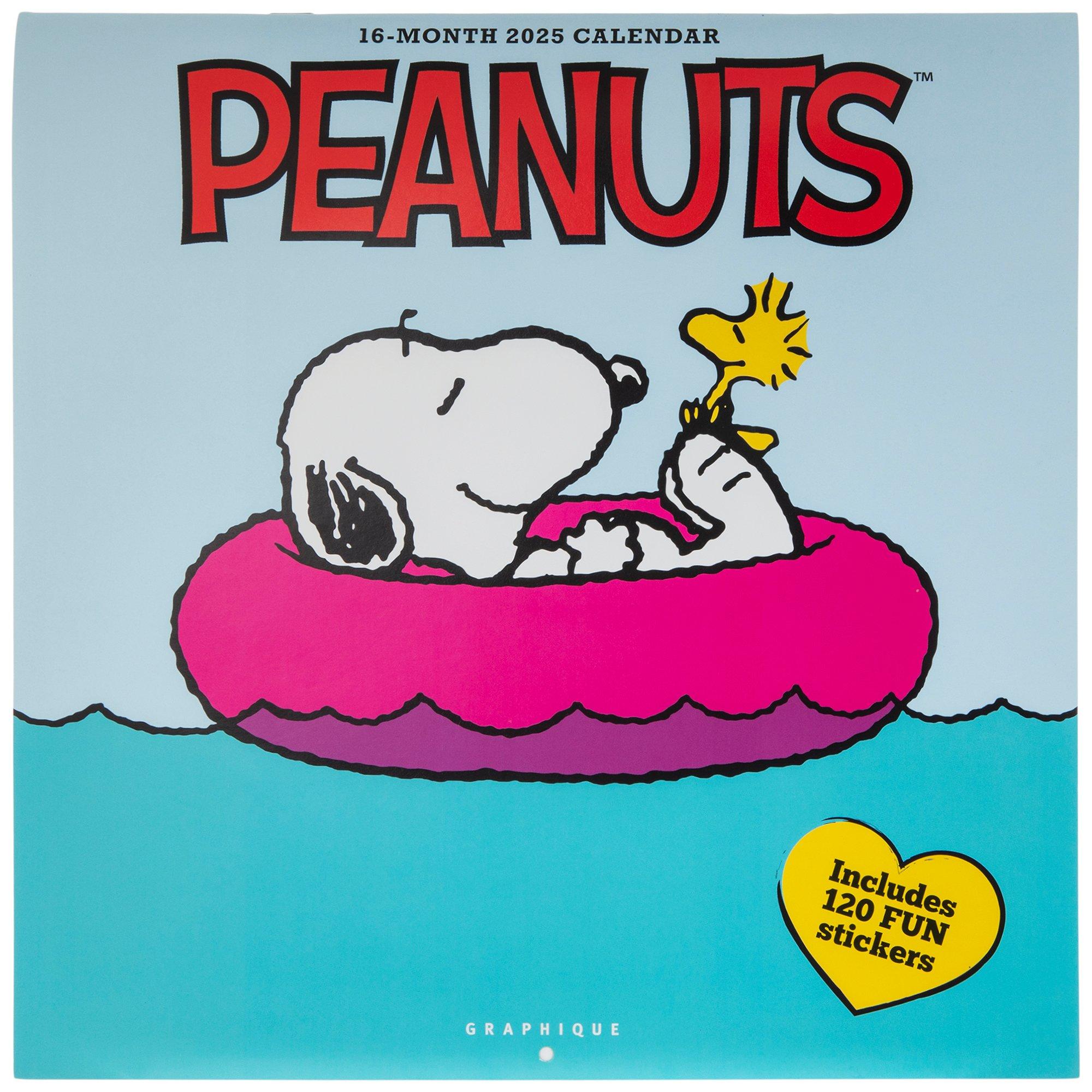 2025 Peanuts Calendar Hobby Lobby 5306964