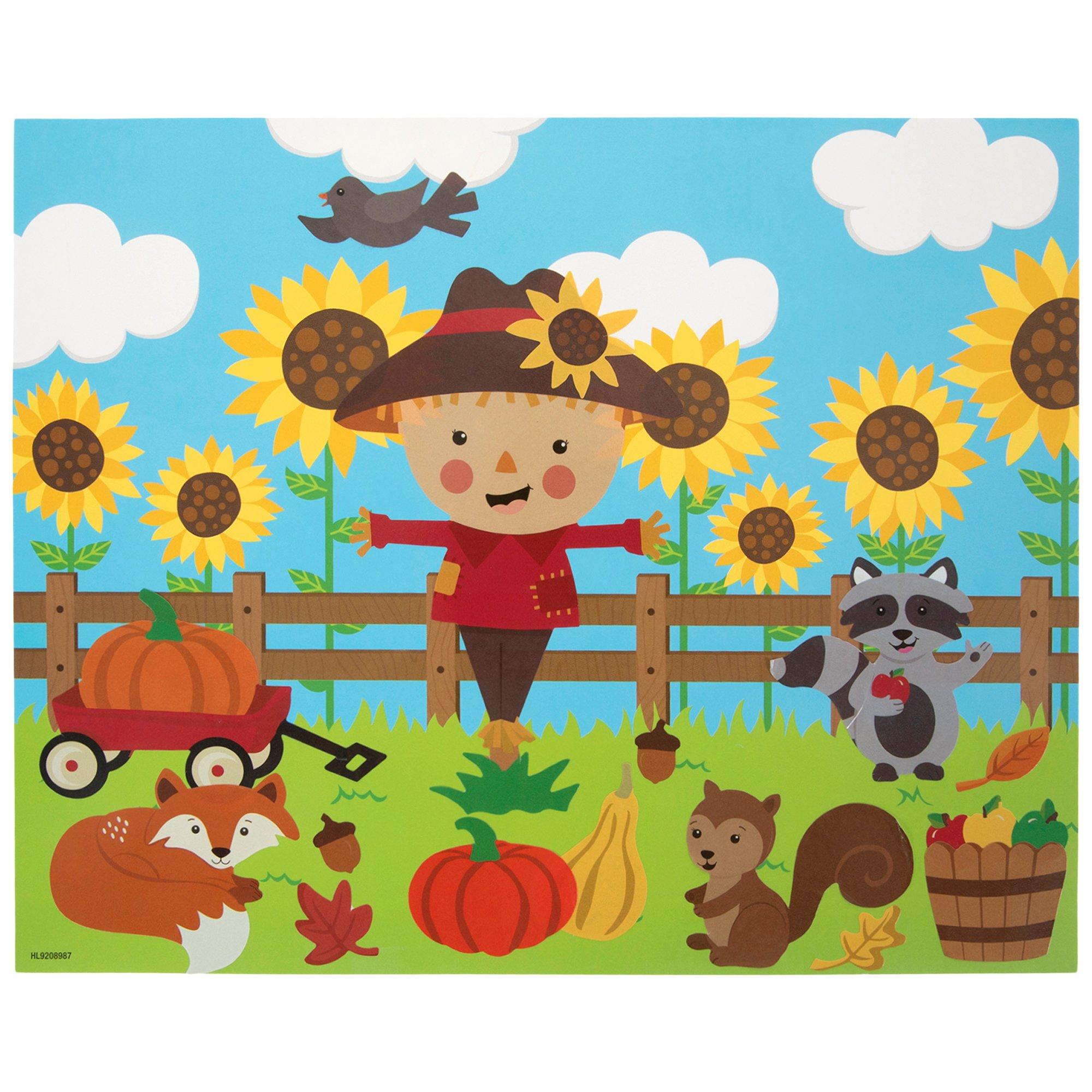 Scarecrow Sticker Scenes view 1