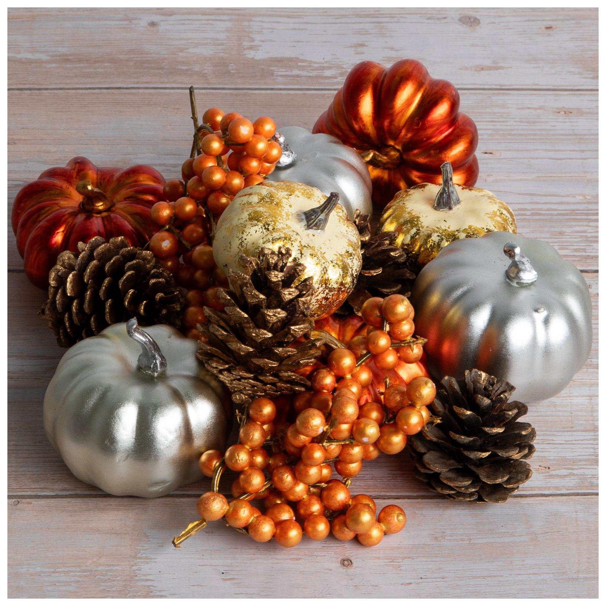 Metallic Pumpkins, Pinecones & Berries | Hobby Lobby | 5315072