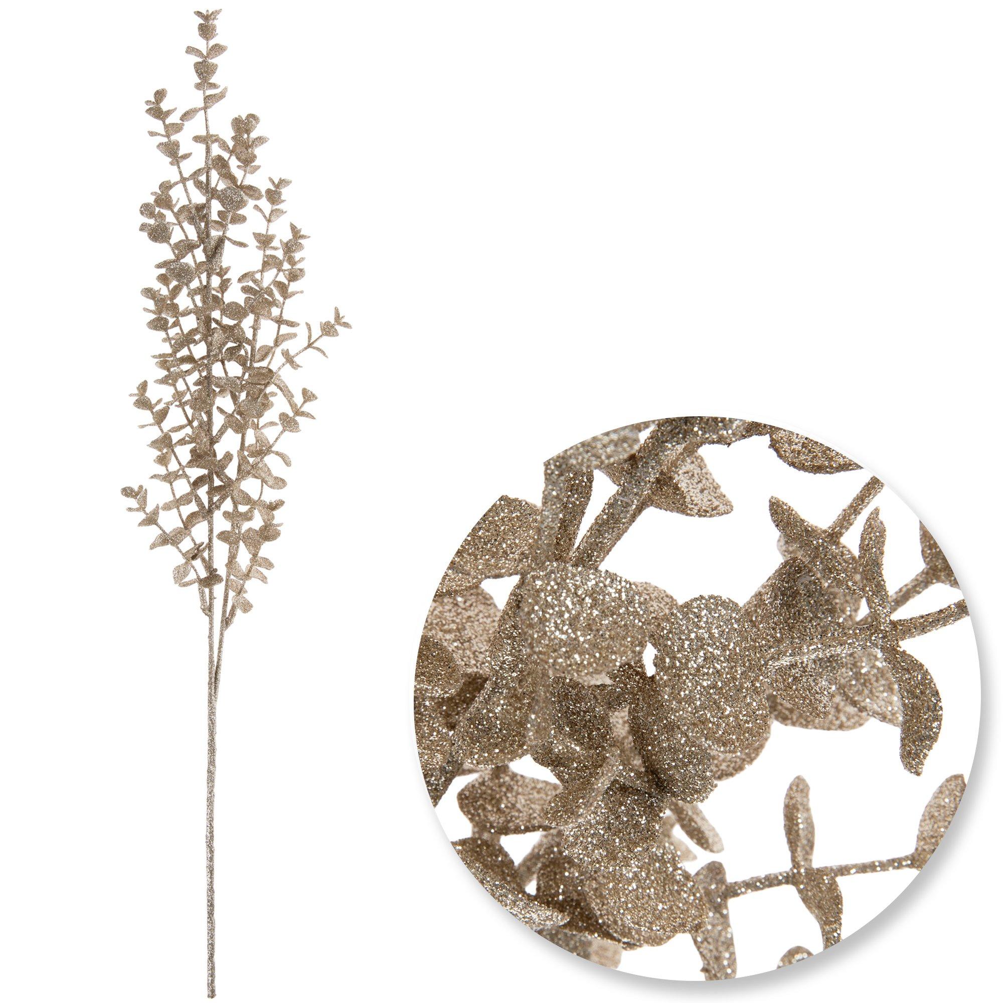 Champagne Glitter Eucalyptus Stem Hobby Lobby 5331749