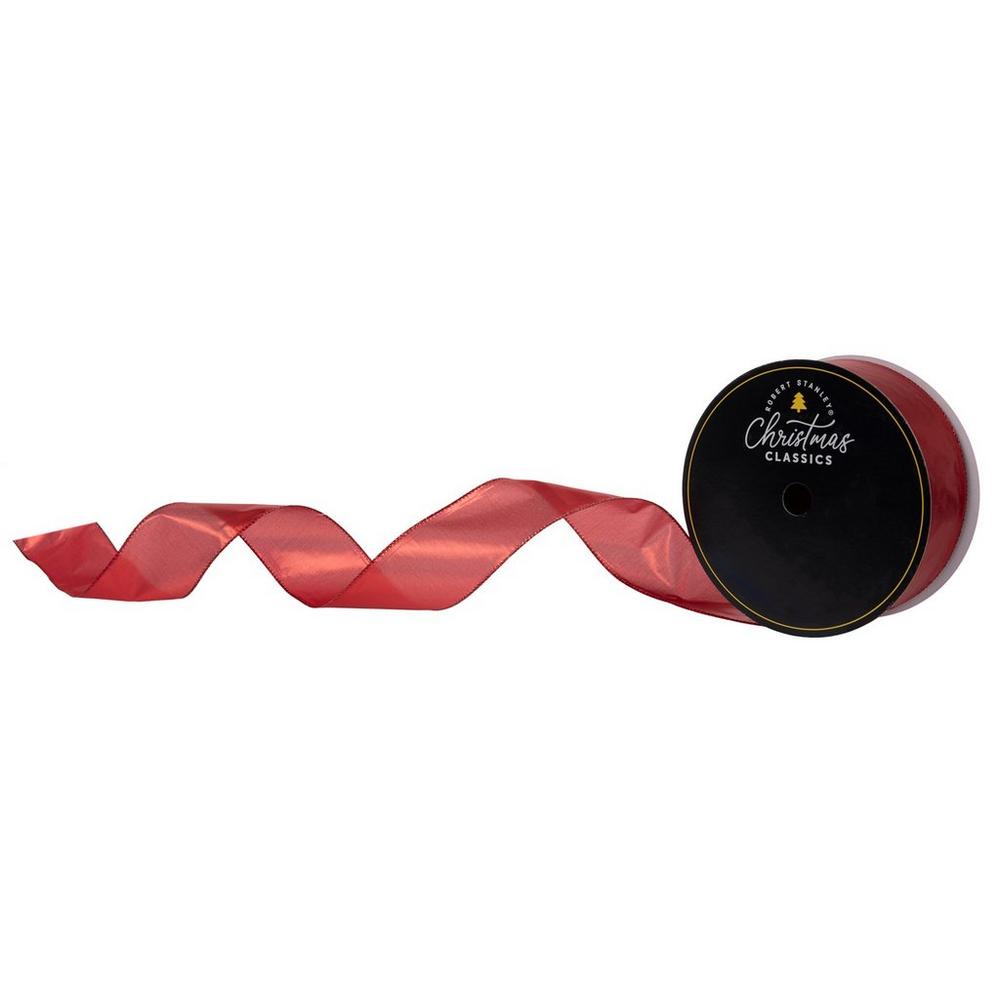 Metallic Red Lame Wired Edge Ribbon | Hobby Lobby | 5336839
