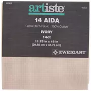 14-Count Aida Cross Stitch Fabric - 11 3/4" x 18"