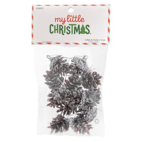 My Little Christmas Mini Frosted Pinecone Ornaments — $1.49 at Hobby Lobby