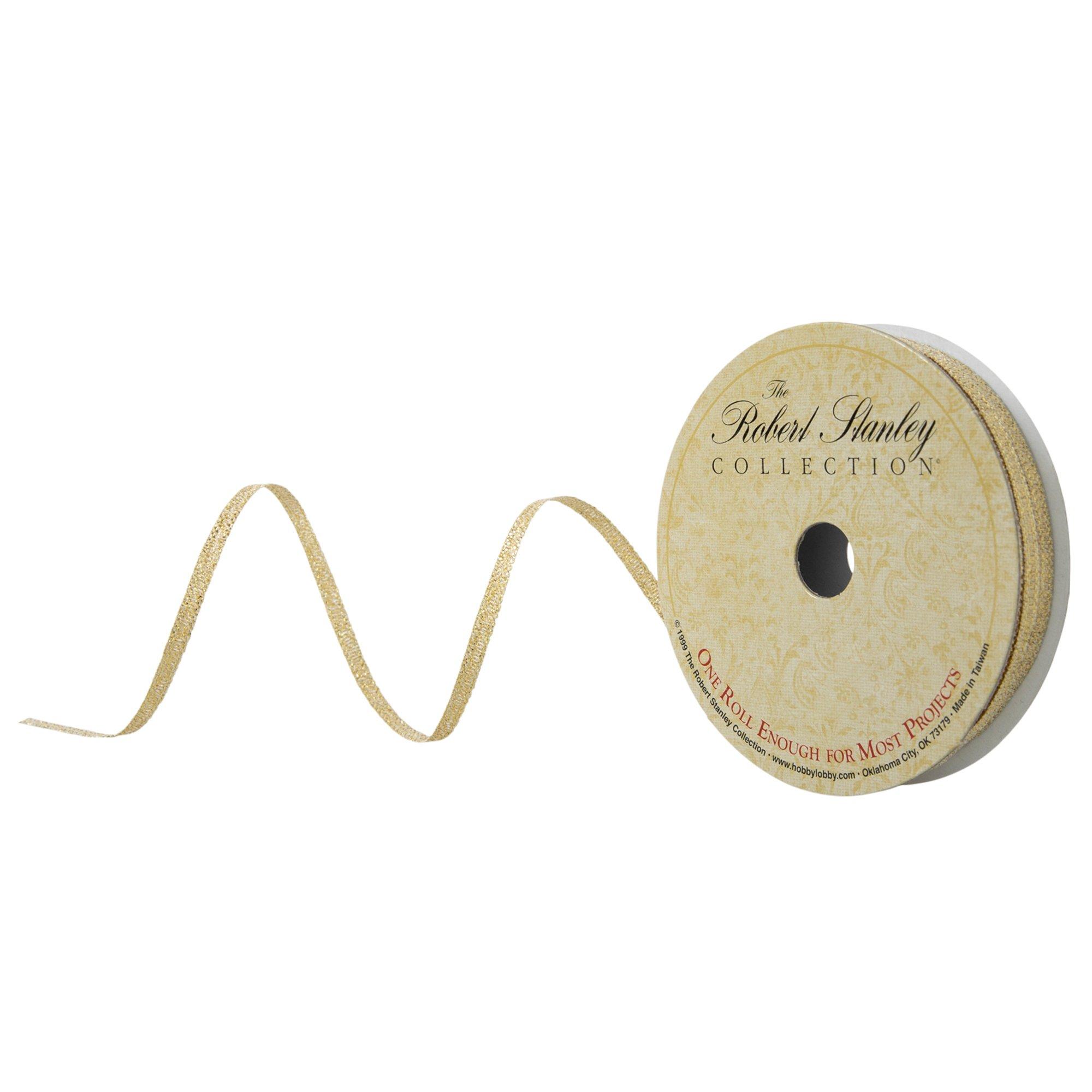 Metallic Ribbon 1/8" Hobby Lobby 533976