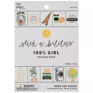 The paper studio Stick a bilities Home & Family stickers 22pc