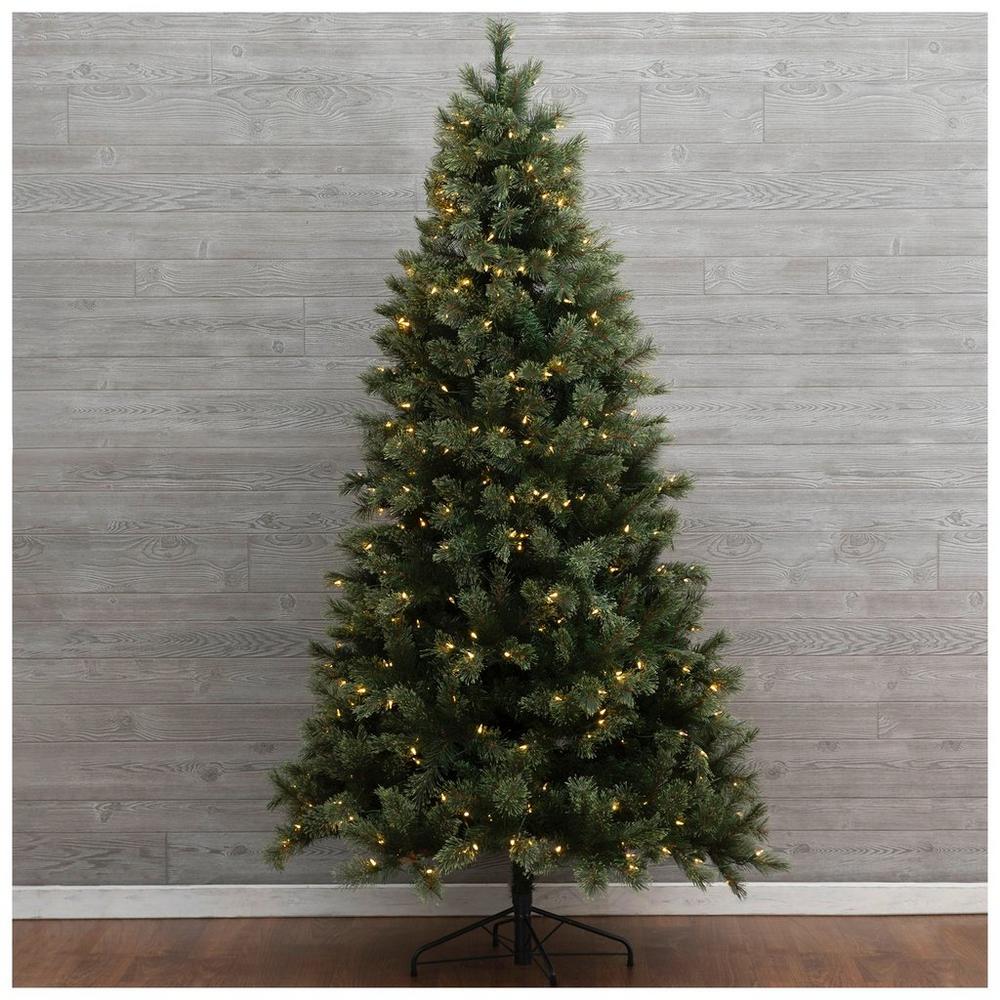 Sierra Cashmere Pine Pre-Lit Christmas Tree - 7.5 ft