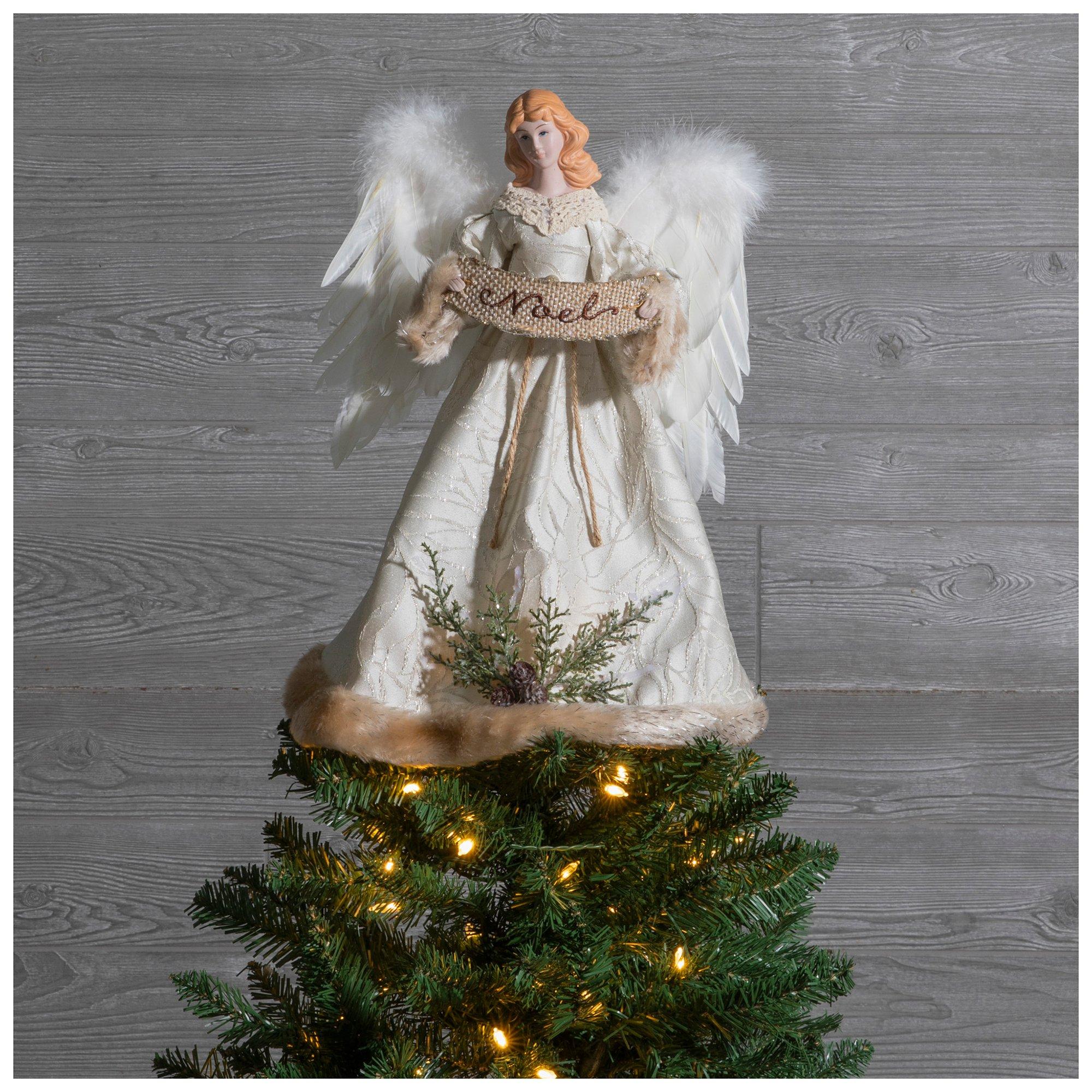 christmas tree angel topper ideas