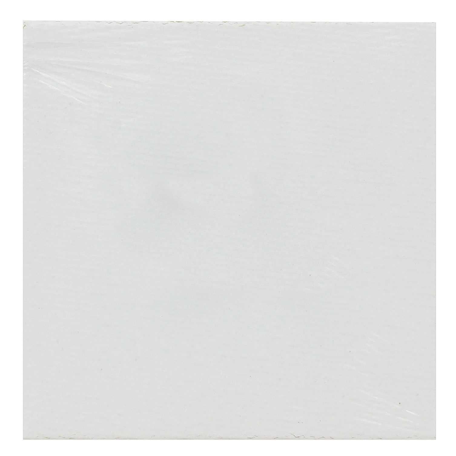 White Blank Canvas Set 2 3/4" x 2 3/4" Hobby Lobby 538447