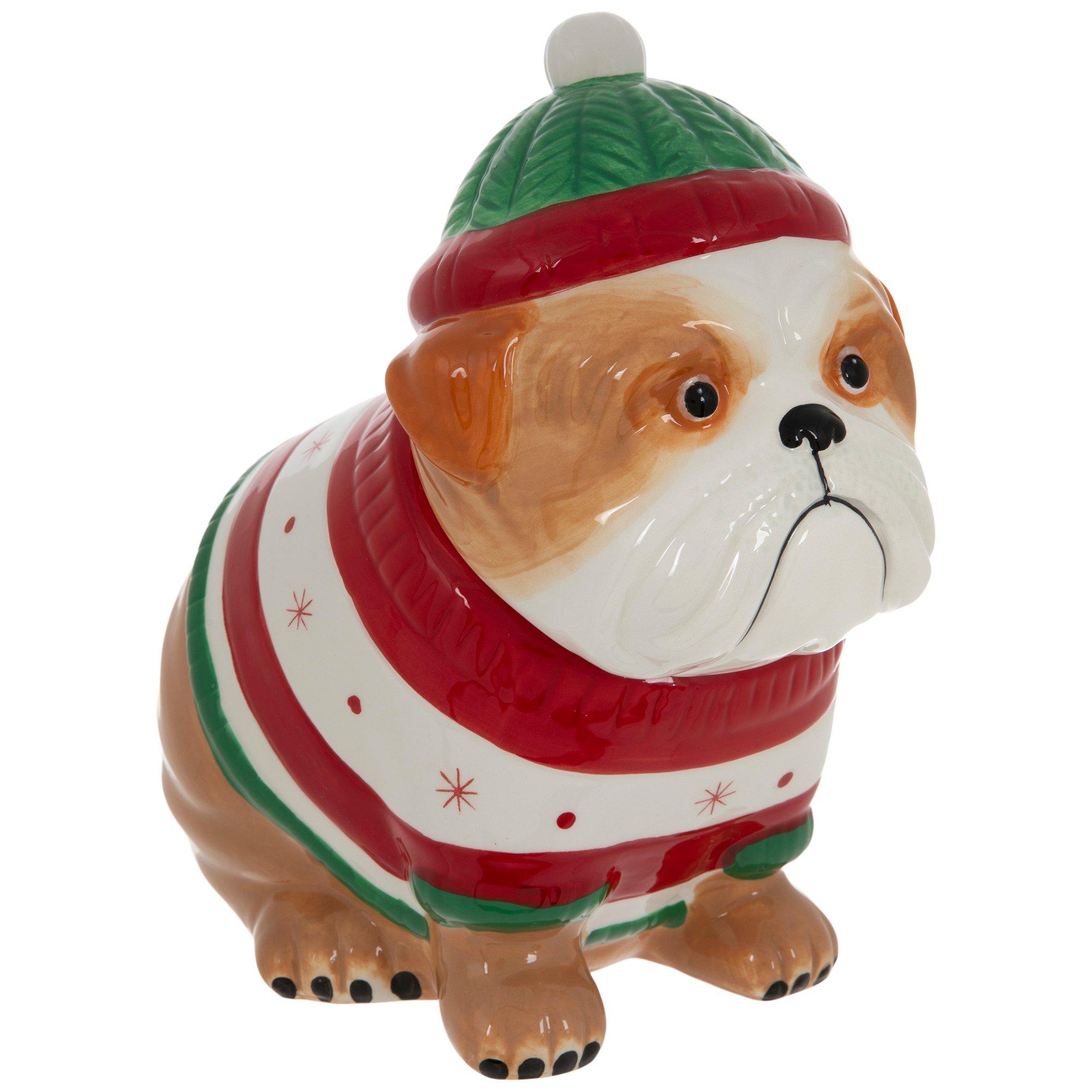 Sweater Bulldog Cookie Jar | Hobby Lobby | 5385166