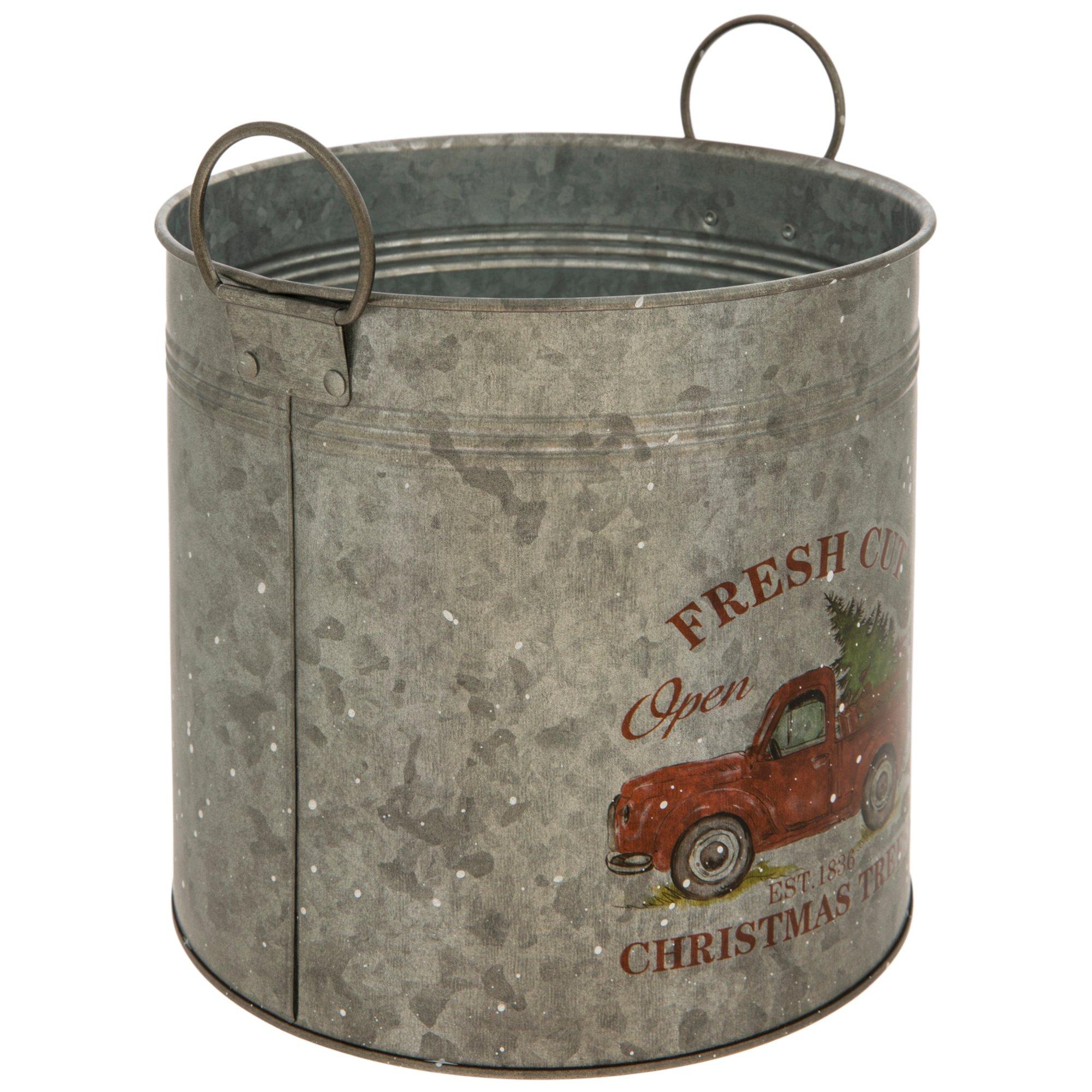 Fresh Cut Christmas Trees Galvanized Bucket Hobby Lobby 5387261