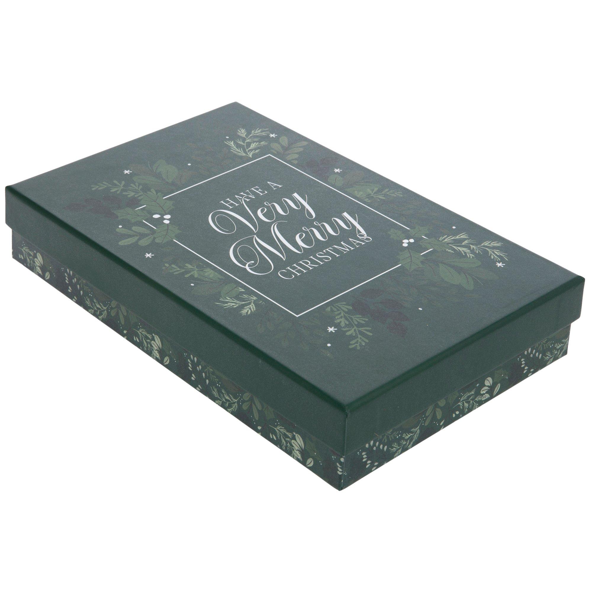 Merry Christmas Gingerbread Gift Box