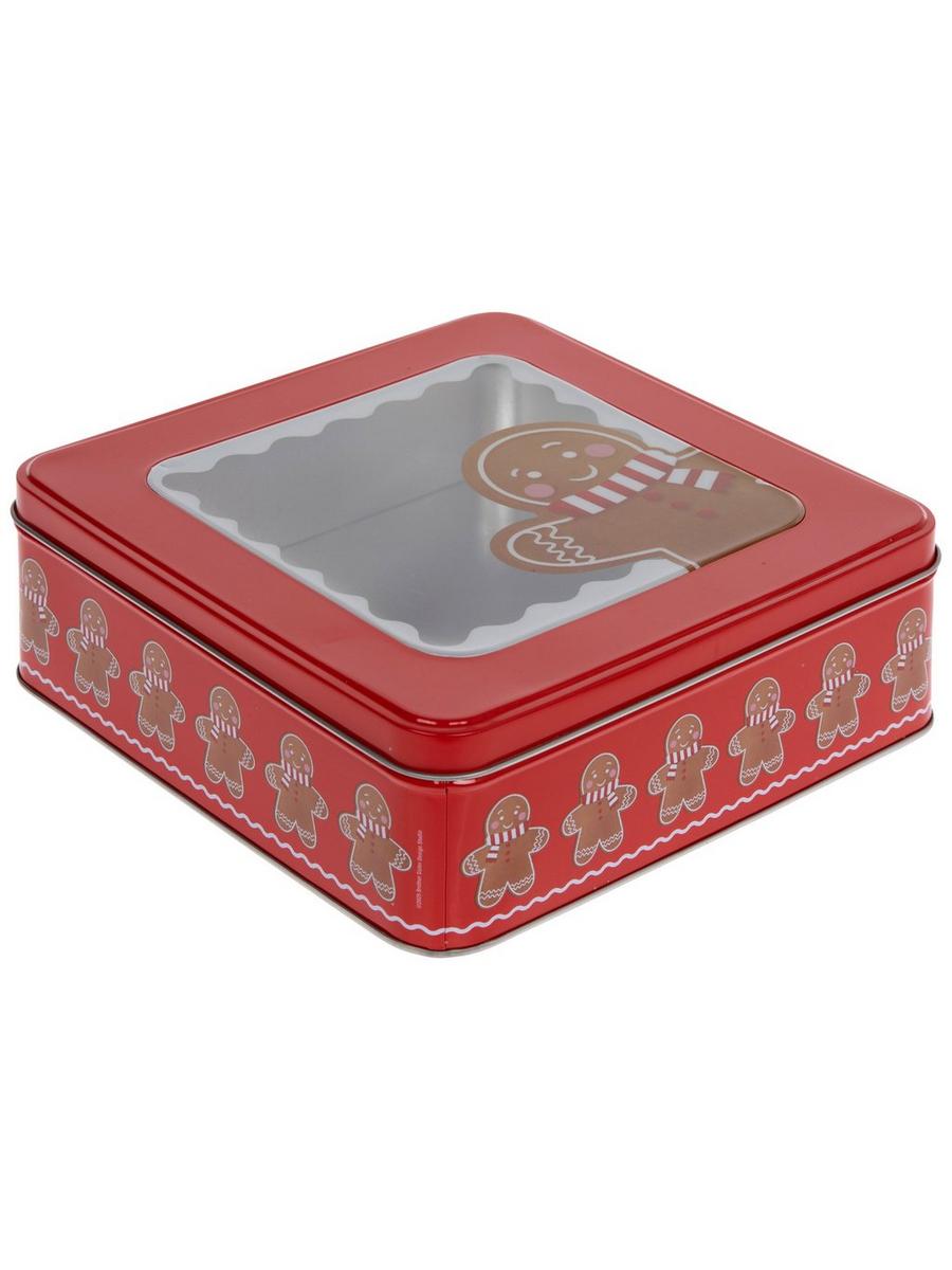 Peeking Gingerbread Cookie Tin Box | Hobby Lobby | 5467576