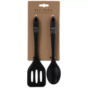 Rae Dunn Everyday Collection 9 Piece MINI Kitchen Utensil Set- Stainless  Steel and Silicone Kitchen Tools- (White)