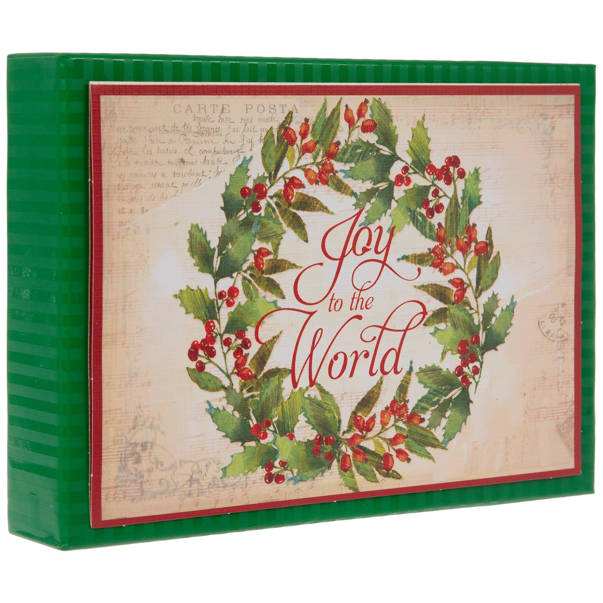 Joy To The World Christmas Cards & Envelopes | Hobby Lobby | 5486907