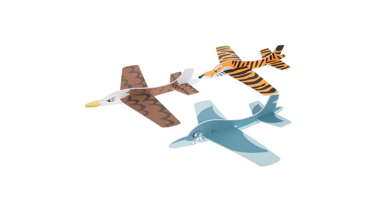 ワールドホビーフェア　クイックコンストラクションパック　笑顔のエリンギ Animal Airplane Foam Craft Kit | Hobby Lobby | 5491691